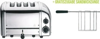 Dualit Toaster Classic Vario4 Alu silber