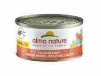 Sparpaket Almo Nature HFC Complete Huhn mit grünen Bohnen 48x70g Dose