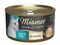 Miamor Feine Filets Thunfisch & Gemüse in Sauce 24 x 85 Gramm Katzennassfutter