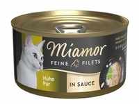 Sparpaket Miamor Feine Filets Thunfisch Pur in Sauce 48 x 85 Gramm...