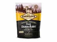 CARNILOVE Adult Fresh Chicken & Rabbit Hundetrockenfutter 1,5 Kilogramm