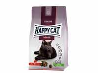HAPPY CAT Supreme Sterilised Adult Voralpen-Rind Katzentrockenfutter 10 Kilogramm