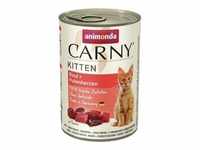 Animonda Kitten Geflügel und Rind Carny 400 Gramm Katzennassfutter