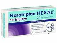 PZN-DE 09334719, NARATRIPTAN HEXAL bei Migrne 2,5 mg Filmtabletten 2 St