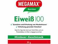 PZN-DE 09198096, Megamax B.V EIWEISS 100 Himbeer Megamax Pulver 30 g, Grundpreis: