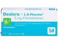 PZN-DE 12546738, 1 A Pharma DESLORA-1A Pharma 5 mg Filmtabletten 20 St