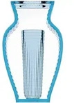 Kartell I Shine Vase 20x33x9,5 cm