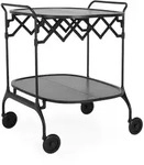 Kartell Gastone Servierwagen mit Rollen 68x62x70 cm - Wei&szlig; matt