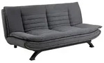 Actona Faith Bettcouch Enjoy/Stahl - Schwarz
