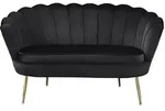 SalesFever Muschelsofa aus Samt