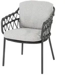 4Seasons Calpi Dining Sessel Anthrazit inkl. 2 Kissen - Anthrazit