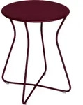 Fermob COCOTTE Hocker aus Stahl 45x34x45 cm - Schwarzkirsche