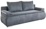 Sun Garden Lenon Schlafsofa 207x94x90 cm mit Stauraumfunktion und Kissen Grau -...
