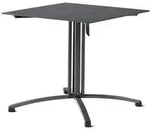 Sieger Gastro Tisch Polytec S&auml;ulenklappgestell 80x80 cm