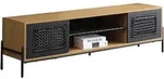 SalesFever Lowboard Natur/Schwarz