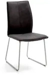 2er Set Niehoff Sitzm&ouml;bel Capri Stuhl - Eisen schwarz