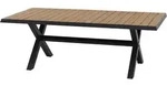 Siena Garden Tirana Gartentisch 200x100cm Aluminium/Teak