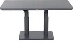 Siena Garden Roma Lift Tisch 140x80cm - Anthrazit