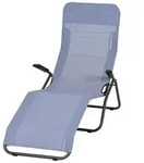 Siena Garden Anco Sonnenliege 144x72,5x103,5 cm Stahl/Schwarz - Anthrazit