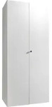 Wimex Multiraumkonzept Schrank mit Schloss Wei&szlig; Holzwerkstoff 40x80x185 cm