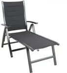 Royal Garden Richmond Gartenliege Aluminium/Polyester Iron Grey/Anthrazit -...