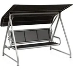 Kettler Paradiso Hollywoodschaukel Aluminium/Outdoorgewebe - Silber
