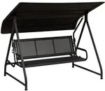 Kettler Paradiso Hollywoodschaukel Aluminium/Outdoorgewebe - Anthrazit