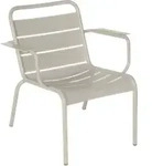 Fermob LUXEMBOURG Lounge-Sessel Aluminium - Lehmgrau