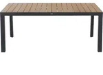 Siena Garden Silva Gartentisch 180x100cm - Anthrazit