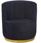 Salesfever Drehsessel - gold