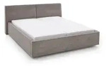 Meise M&ouml;bel Magnum Polsterbett Holzfu&szlig; schwarz - Braun