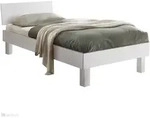Hasena Trento 16 Forti Bettgestell Massivholzbett - Weiss deckend