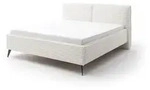 Meise M&ouml;bel Matera Polsterbett inkl. Bettkasten hellbeige mit schwarzen...
