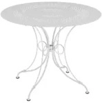 Fermob 1900 Tisch Stahl &Oslash; 96 CM - Grau