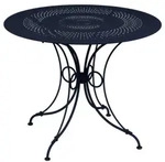 Fermob 1900 Tisch Stahl &Oslash; 96 CM - Grau