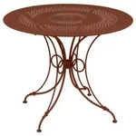 Fermob 1900 Tisch Stahl &Oslash; 96 CM - Grau