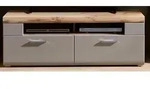 Innostyle Fun Plus II TV-Lowboard Basalt/Eiche Altholz 140x51x47 cm Grau/Braun -