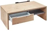 Innostyle Memphis Couchtisch Holzwerkstoff Artisan Eiche Optik/Graphit - Artisan