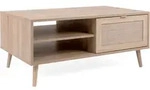 Finori Bali 55A Couchtisch Braun/Kunststoffgriffe/Holzwerkstoff