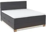 Messina Boxspringbett - Eiche eichefarbig