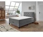 Sun Garden BX2280 Boxspringbett 120x200 cm - Grau