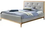 Hasena Silento Polsterbett Massivholz 100% Polyester inkl. Midtrever