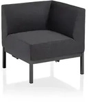 Kettler Pure Casual Dining City Line Endteil/Eckteil - Anthrazit