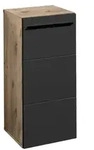 Bega BBK Vista Kommode Holzwerkstoff Schwarz matt - Schwarz