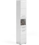 Xonox.Home Linus Hochschrank 183x193 cm - Silber
