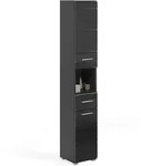 Xonox.Home Linus Hochschrank 273x193 cm - Silber