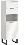 Xonox.Home Riff Standschrank 95x151 cm - Schwarz
