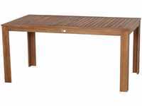 Siena Garden Paleros Dining Tisch Teak 160x90 cm Braun/Braun Akazienholz/Akazienholz
