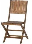 Siena Garden Falun Klappstuhl Teak 57x46 cm - Braun