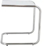 Jan Kurtz Club Beistelltisch Aluminium/Metall